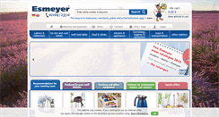 Desktop Screenshot of esmeyer-shop.com
